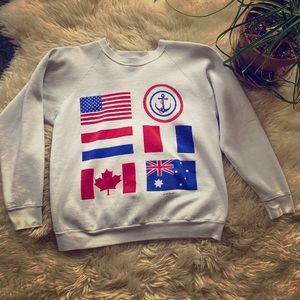 Hipster Vintage Sailing Sweater